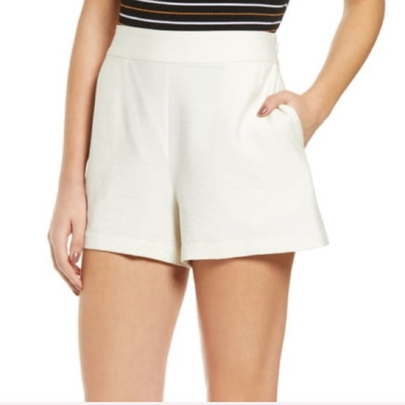 leith high waist shorts